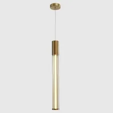 Светильник подвесной Crystal Lux LINEUP SP11W LED BRASS