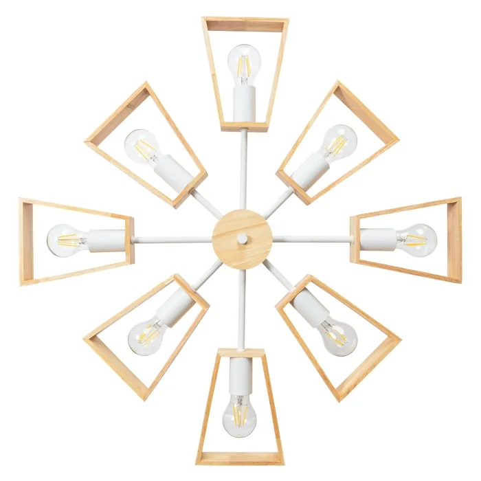 Люстра на штанге Arte Lamp BRUSSELSA8030PL-8WH | Дом Декора