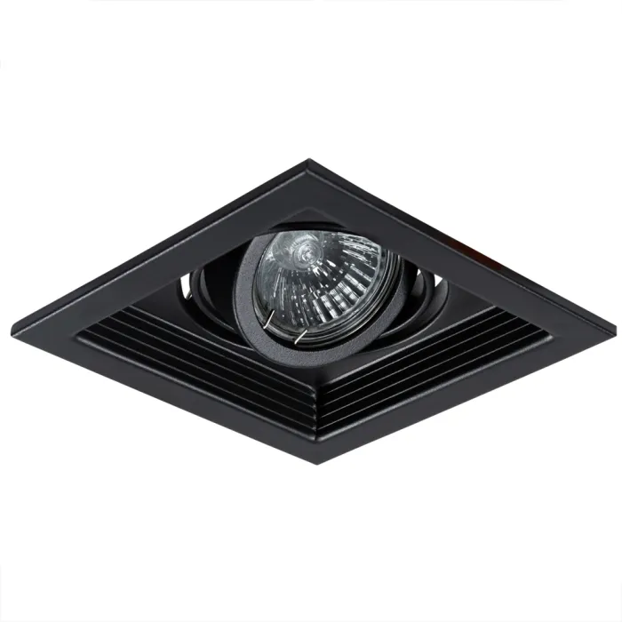 Точечный встраиваемый светильник Arte Lamp CANIS A6661PL-1BK | Дом Декора