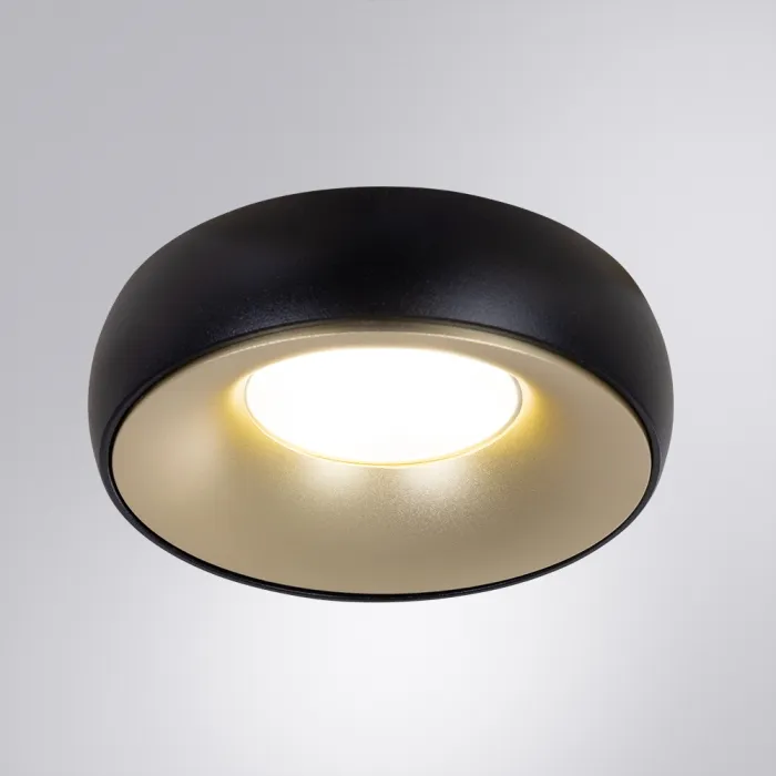 Точечный встраиваемый светильник Arte Lamp HEZE A6666PL-1BK | Дом Декора