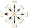 Люстра на штанге Arte Lamp BRUSSELS A8030PL-8BK | Дом Декора
