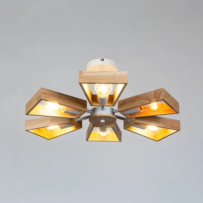 Потолочная люстра Arte Lamp BRUSSELS A8030PL-6WH | Дом Декора