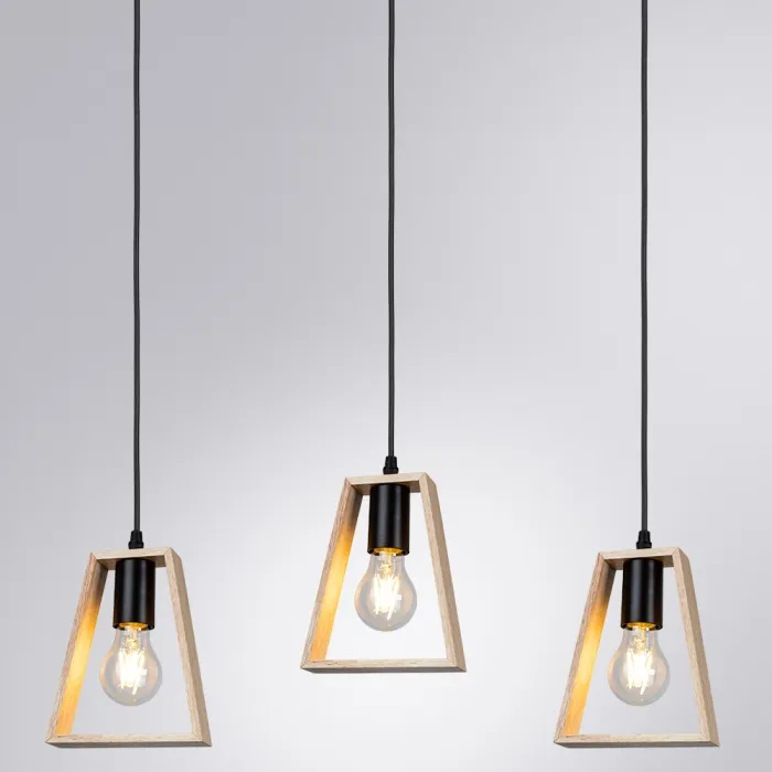 Подвесной светильник Arte Lamp BRUSSELS A8030SP-3BK | Дом Декора