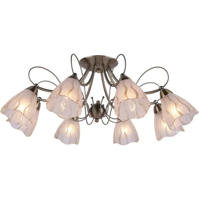 Потолочная люстра Arte Lamp MONICA A6189PL-8AB | Дом Декора