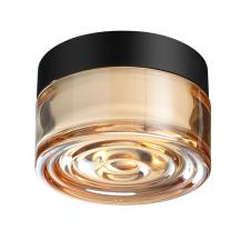 7158/6CL HIGHTECH ODL26 493 светильник черный/янтарный/стекло/поликарбонат IP65 LED 6W 410Лм 2200/2700/3000K 120° 220-240V RONDA