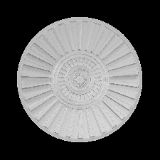 Интерьерная лепнина розетка 1.56.802 Европласт