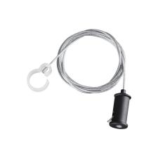 359136 KONST NT23 087 черный Подвесной комплект с 1,5 метровым тросом IP20 RAMO