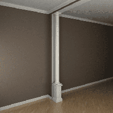 Интерьерная лепнина колонна 1.30.101 Европласт