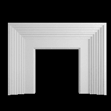 Интерьерная лепнина декоративный камин 1.64.811 Европласт